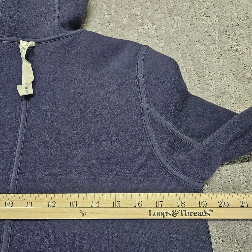 Lululemon‎ City Bound Wrap   Reversible Jacket Sz. S Heathered Indigo Purple